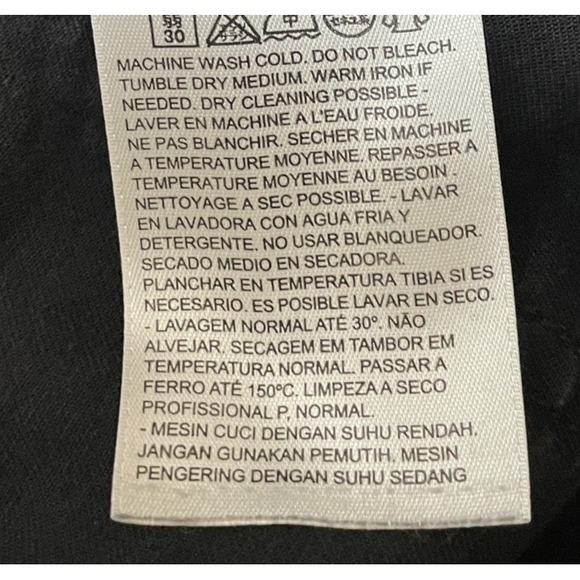 LEVI's Two Horse Brand Cargo Pants Men's 32 x‎ 32 Black Side Pockets Tapered Leg - Picture 11 of 15